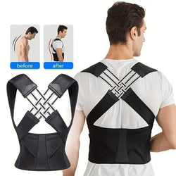 Adjustable Back Support Belt for Better Posture/ Slouching Relieve Pain Belt Women Men