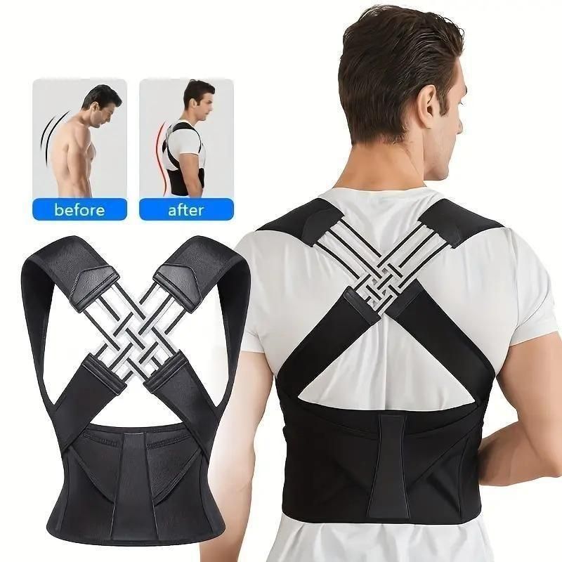 Adjustable Back Support Belt for Better Posture/ Slouching Relieve Pain Belt Women Men